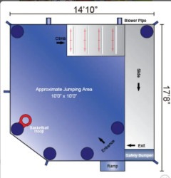 474F426F BA34 4CD3 A3FE BA9650713F7F 1765259943 4-1 Backyard blue tropical crush slide combo