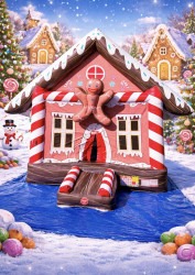 Gingerbread Bounce House