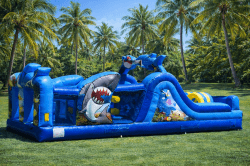 36ft shark obstacle