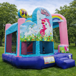 4-1 backyard unicorn  slide combo