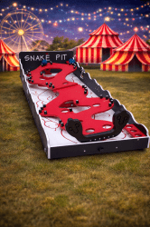 Snake pit carnival game